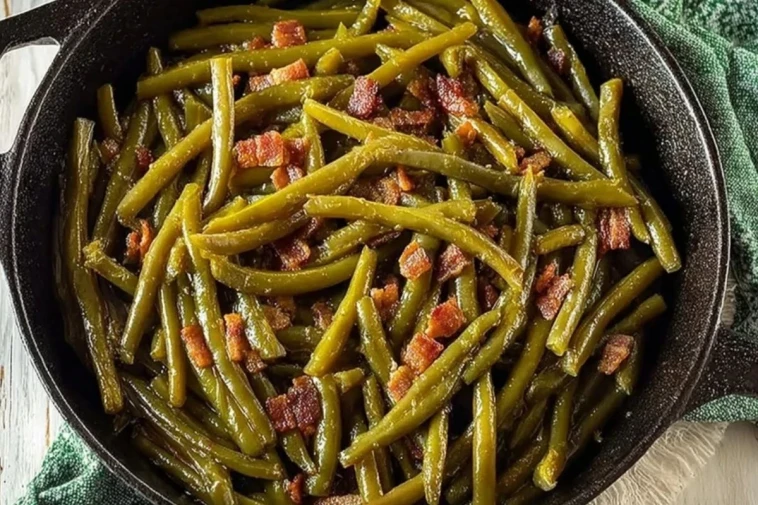 Classic Copycat Texas Roadhouse Green Beans