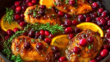 Cranberry Orange Chicken