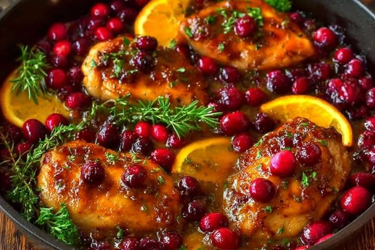 Cranberry Orange Chicken