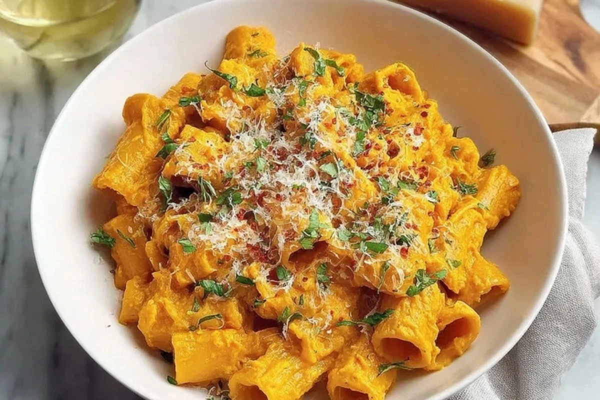 Creamy Pumpkin Pasta