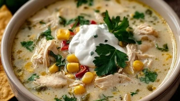 Creamy White Chicken Chili