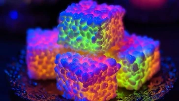 Glow in the Dark Rice Krispies Treats