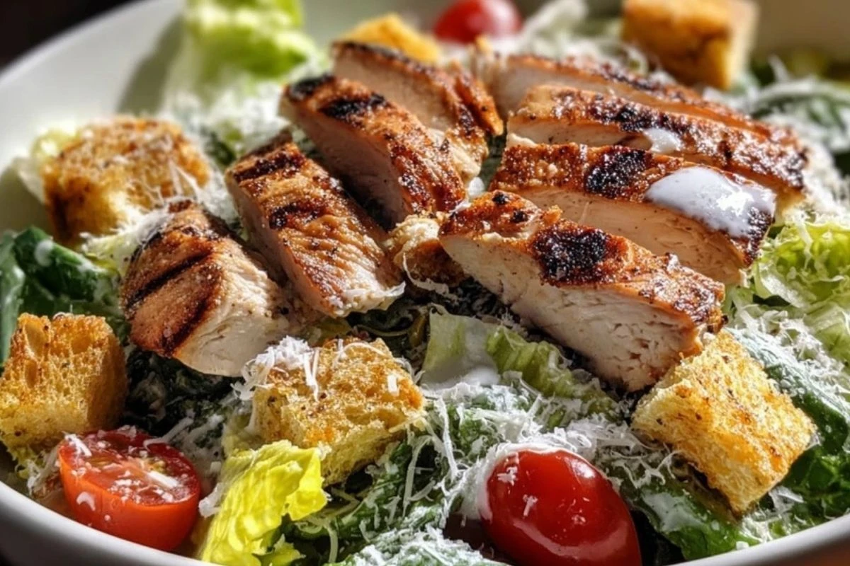 Grilled Chicken Caesar Salad
