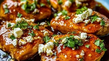Hot Honey Feta Chicken