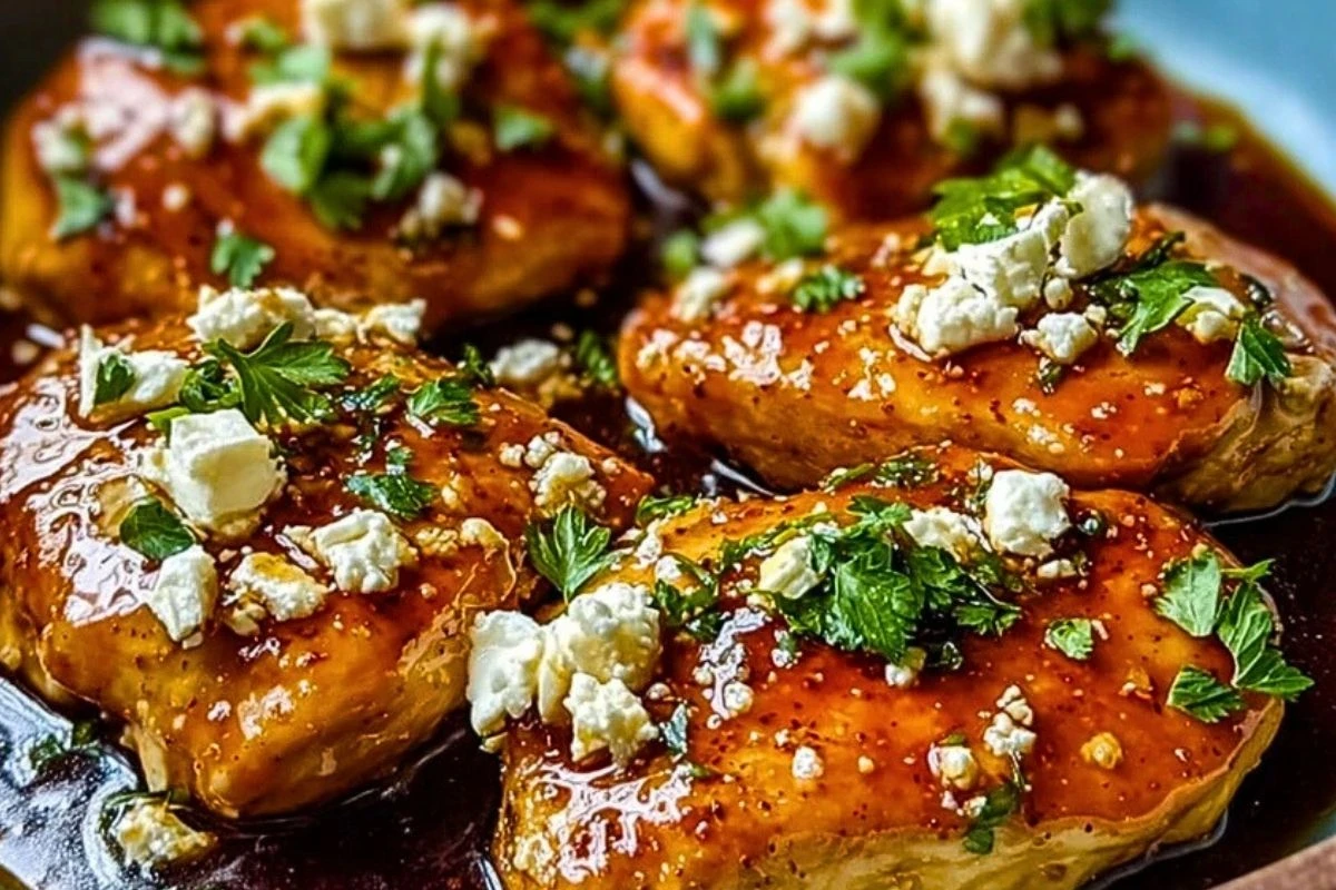 Hot Honey Feta Chicken