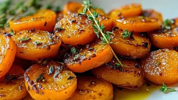 Irresistible Honey Garlic Roasted Carrots