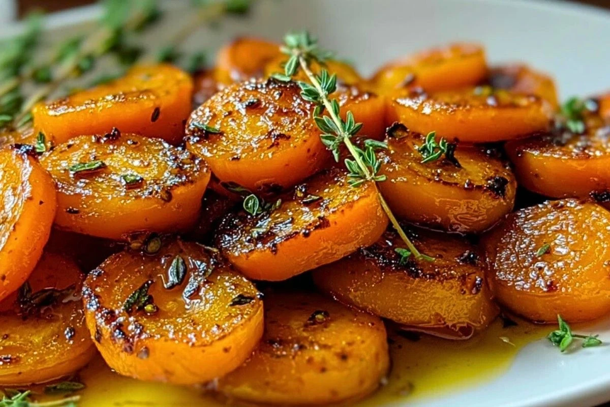 Irresistible Honey Garlic Roasted Carrots