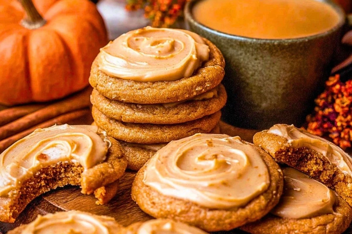 Pumpkin Spice Latte Cookies