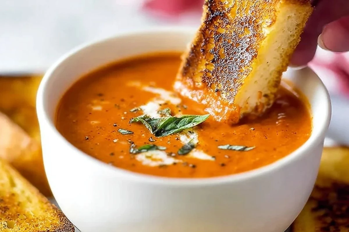 Roasted Tomato Basil Soup