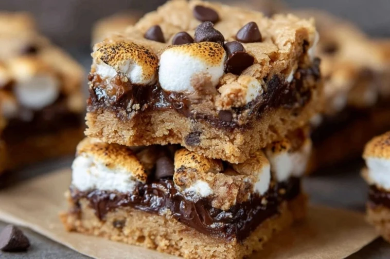 S'mores Cookie Bars