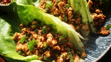 20-Minute Chicken Lettuce Wraps
