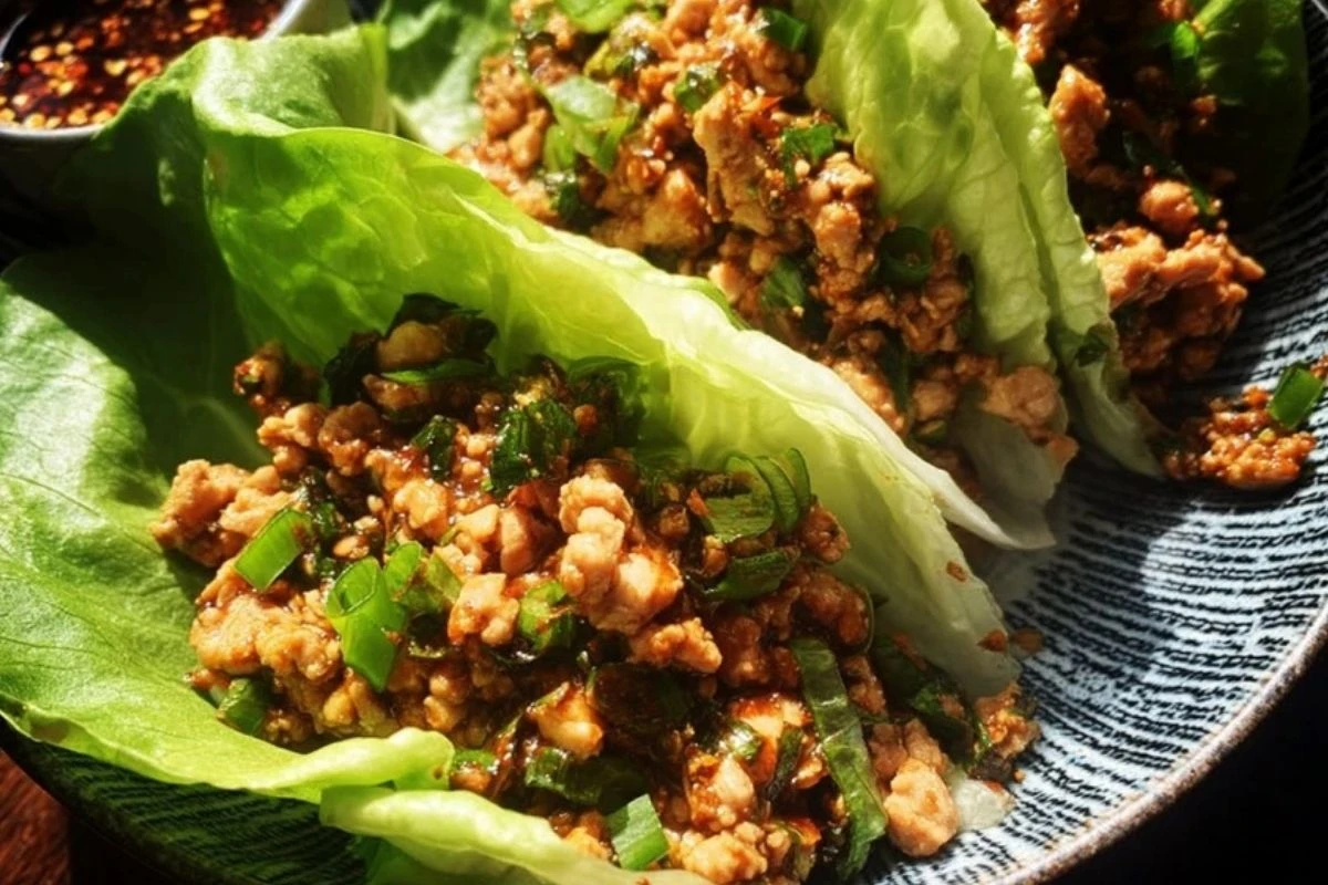 20-Minute Chicken Lettuce Wraps