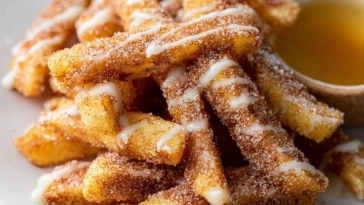 Air Fryer Apple Fries