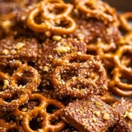 Butter Toffee Pretzels