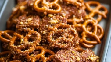 Butter Toffee Pretzels