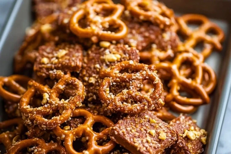 Butter Toffee Pretzels