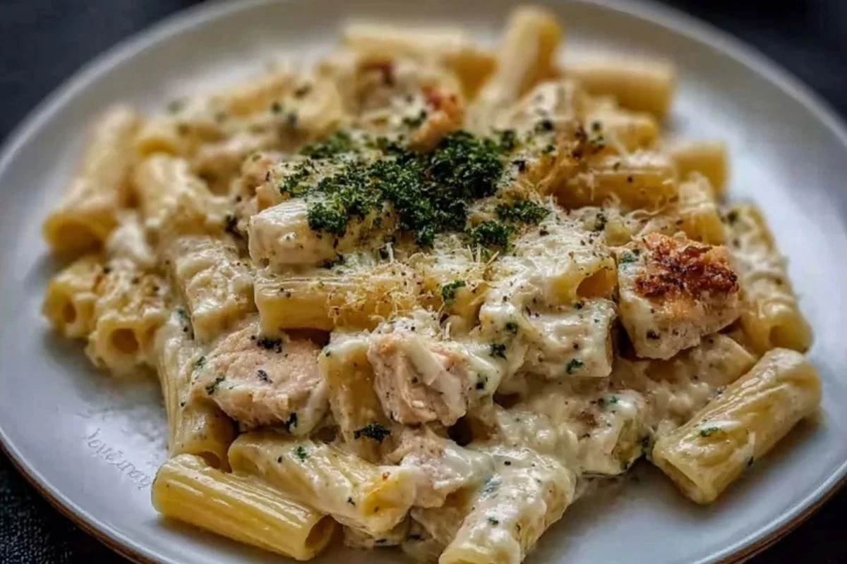 Chicken Rigatoni Alfredo