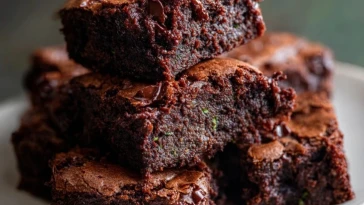 Chocolate Zucchini Brownies