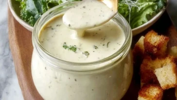 Classic Homemade Caesar Dressing