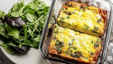 Cottage Cheese Egg Bake
