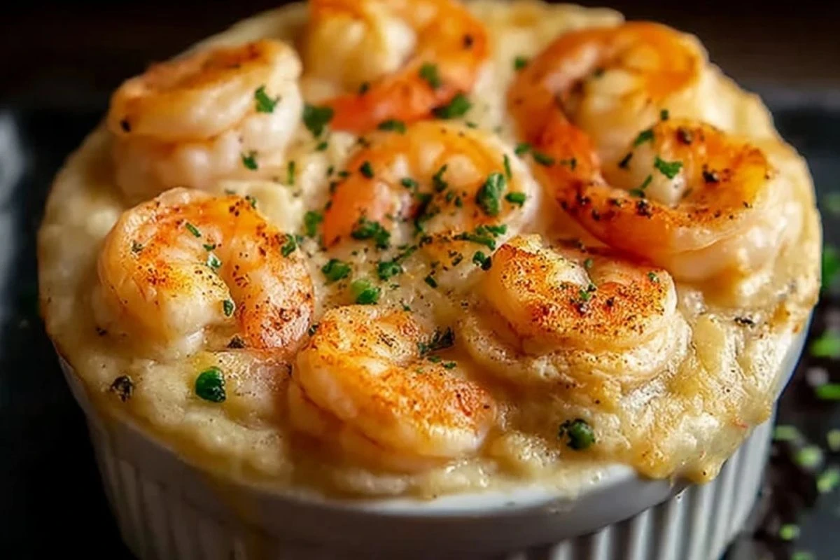 Shrimp and Lobster Biscuit Pot Pie