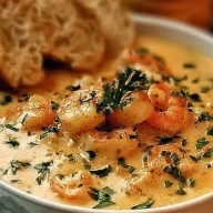 Creamy Crab and Shrimp Seafood Bisque