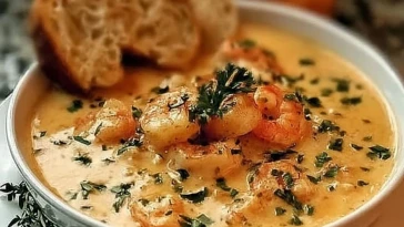 Creamy Crab and Shrimp Seafood Bisque