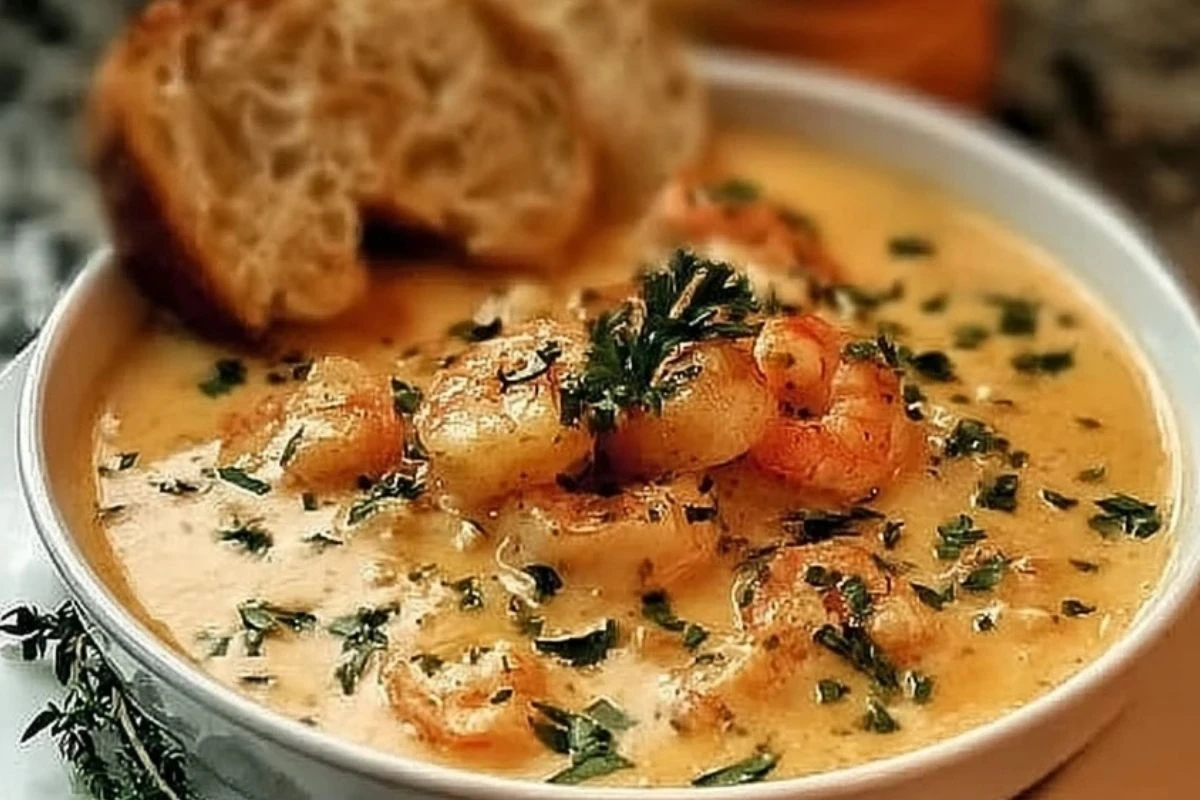 Creamy Crab and Shrimp Seafood Bisque