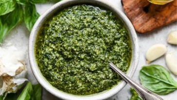 Easiest Basil Pesto Sauce