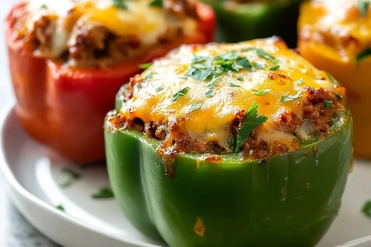 Easy Baked Stuffed Peppers
