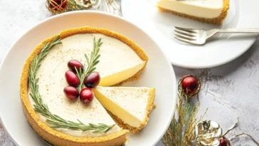 Eggnog Cheesecake
