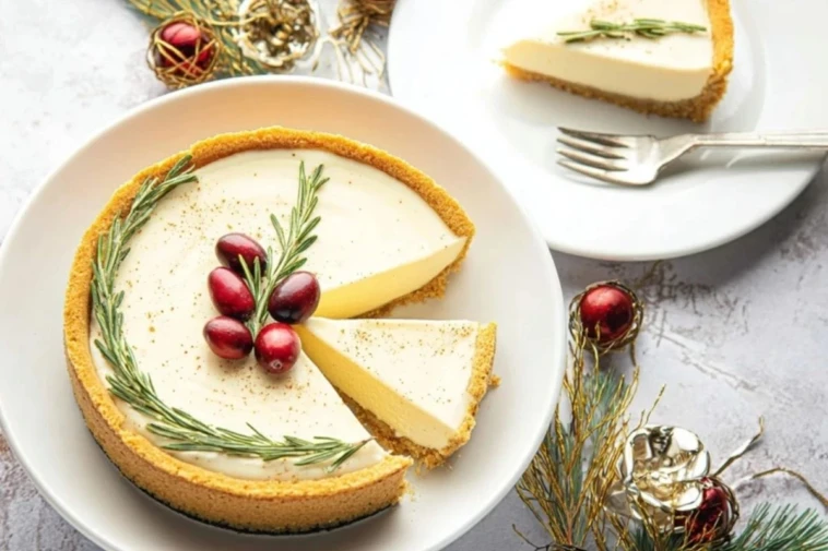 Eggnog Cheesecake