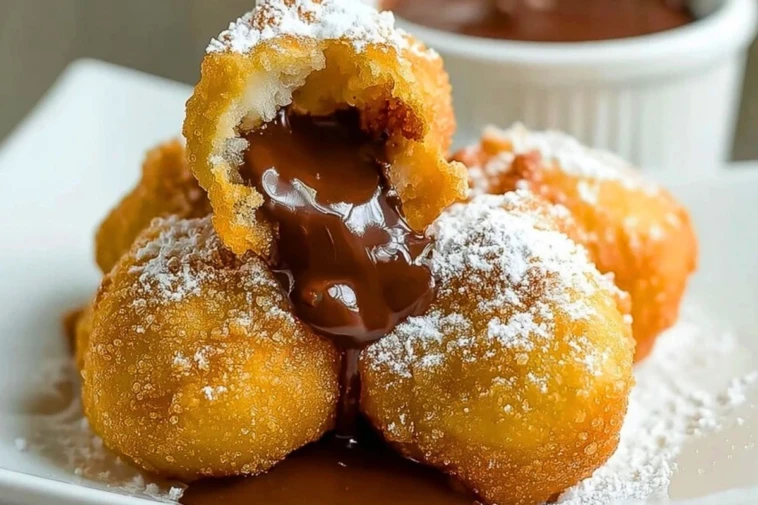 Fried Nutella Dumplings
