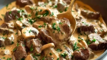 Gordon Ramsay Beef Stroganoff