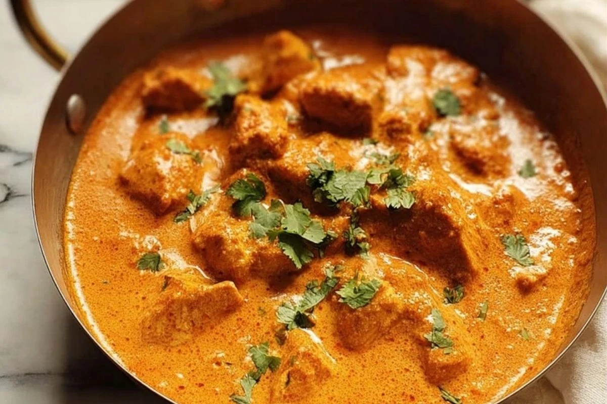 Homemade Butter Chicken With Coconut Milk