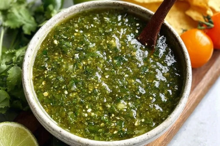 Homemade Salsa Verde