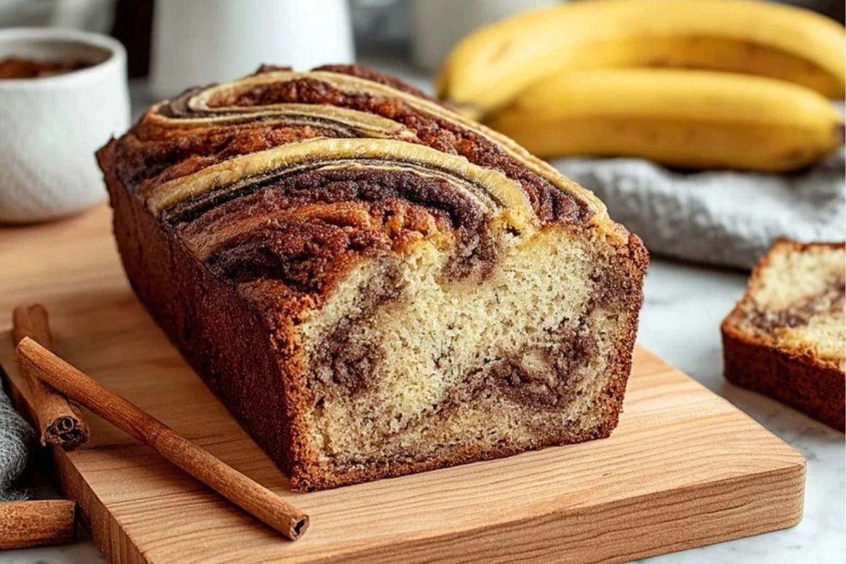 Irresistible Southern Banana Nut Bread with a Cinnamon Twist