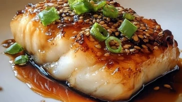 Miso Glazed Cod