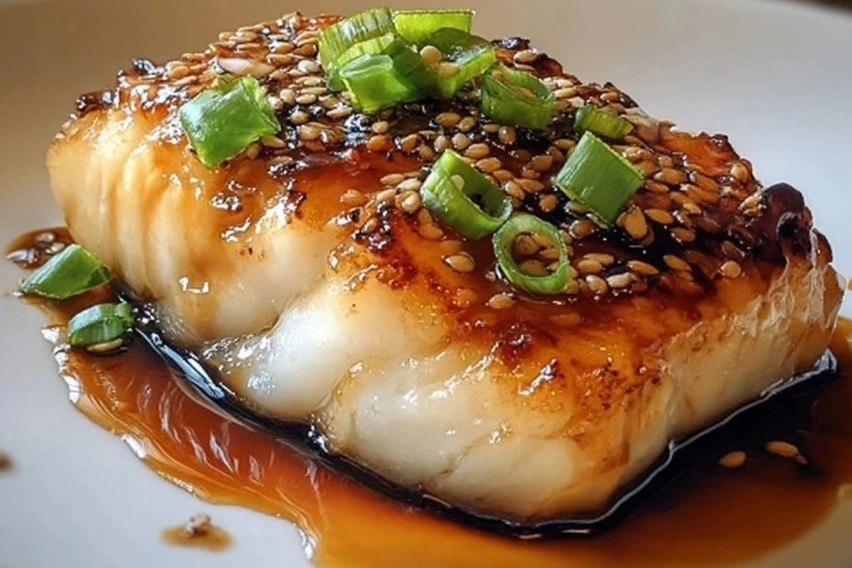 Miso Glazed Cod