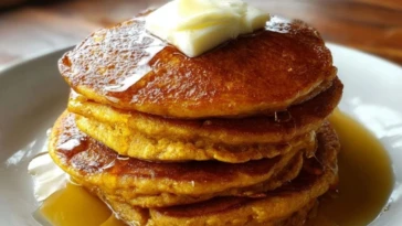 Pumpkin Greek Yogurt Pancakes