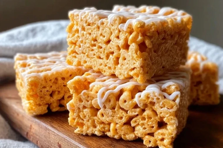 Pumpkin Spice Rice Krispie Treats