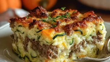 Shredded Zucchini Casserole