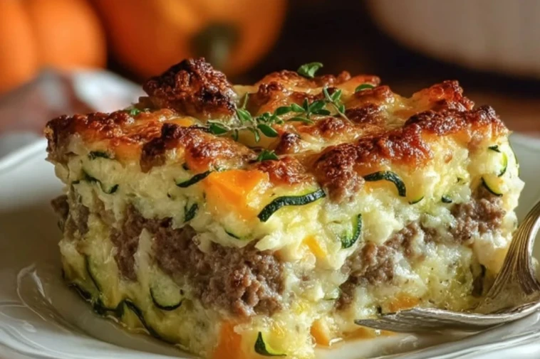 Shredded Zucchini Casserole