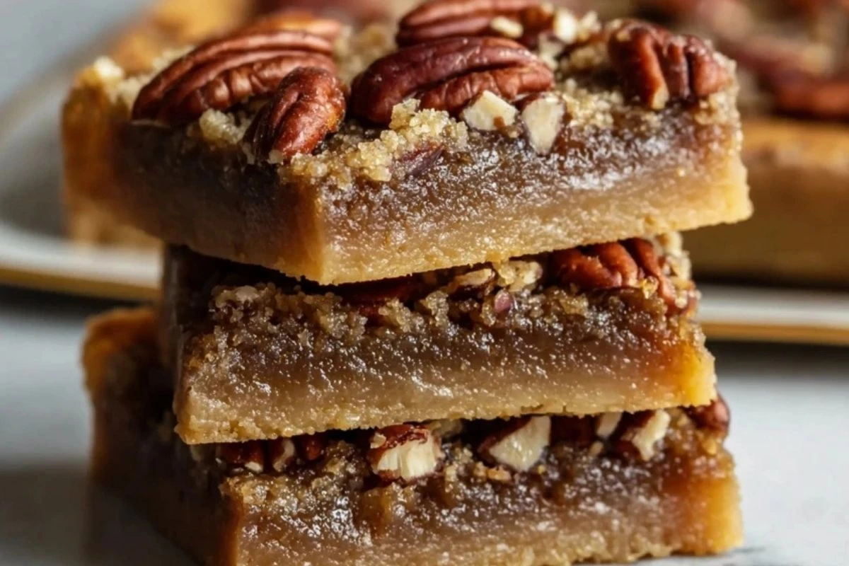 Simple Pecan Pie Bars