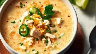 Spicy Jalapeño Popper Chicken Soup