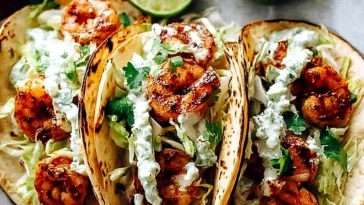 Spicy Shrimp Tacos
