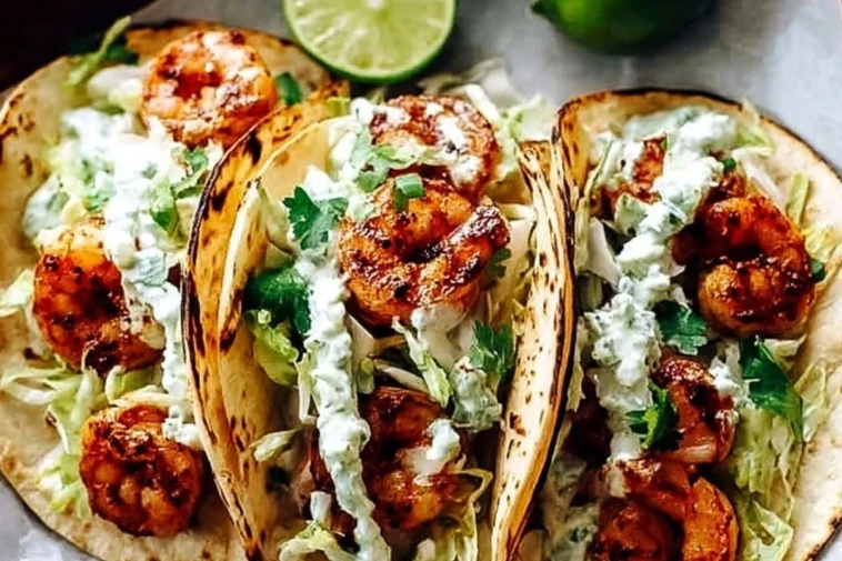 Spicy Shrimp Tacos