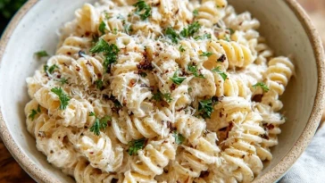 Ultimate Creamy Cottage Cheese Pasta