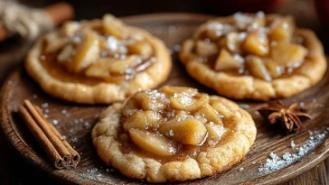 Warm and Buttery Apple Pie Cookies