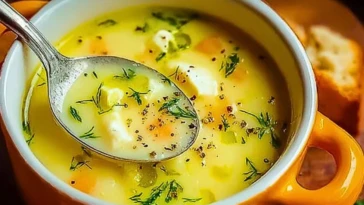 Avgolemono Soup